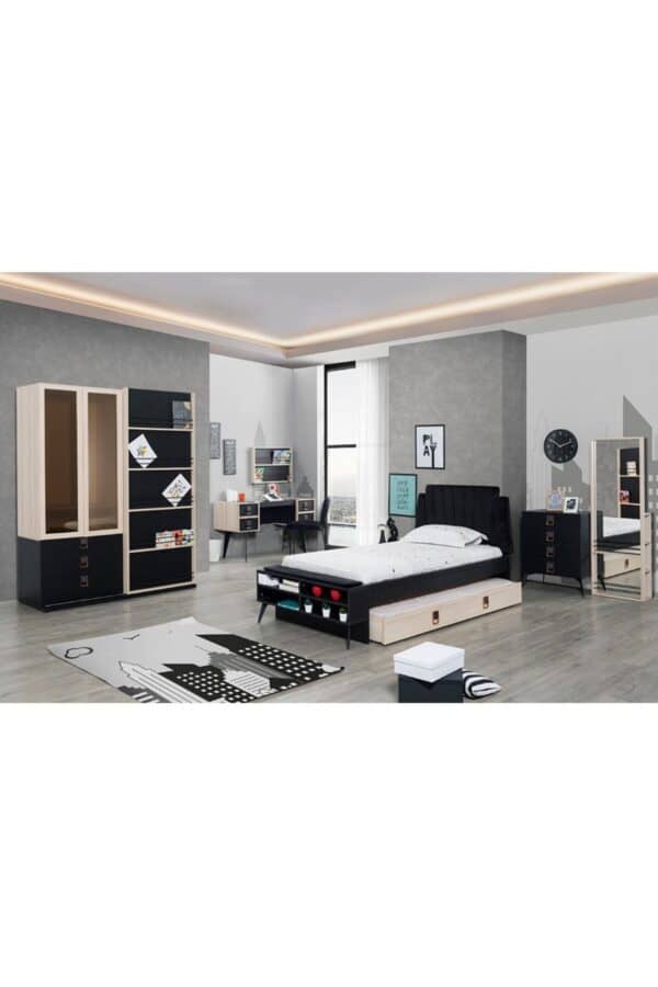 Trakya Mobilya Çarşısı Ti̇ti̇ Lotus Genç Odası Takımı