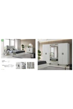 TRAKYA MOBİLYA ÇARŞISI ŞEHZADE MOBİLYA YATAK ODASI LADİN EXCLUSIVE SERİSİ