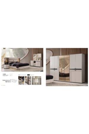 TRAKYA MOBİLYA ÇARŞISI ŞEHZADE MOBİLYA YATAK ODASI EMİR EXCLUSIVE SERİSİ