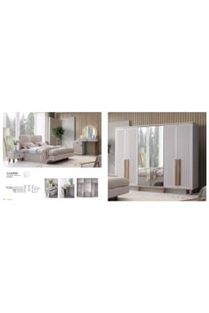 TRAKYA MOBİLYA ÇARŞISI ŞEHZADE MOBİLYA YATAK ODASI MADRID BOHEM SERİSİ