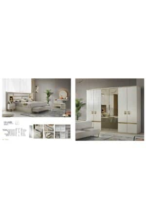 TRAKYA MOBİLYA ÇARŞISI ŞEHZADE MOBİLYA YATAK ODASI CEVAHİR EXCLUSIVE SERİSİ