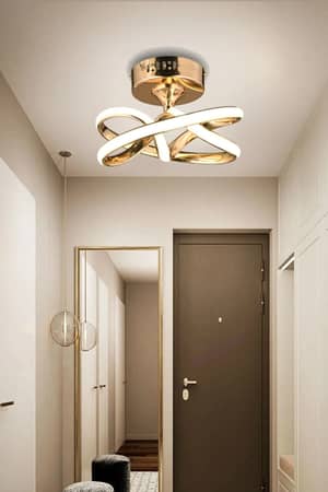 Trakya Mobilya Çarşısı Luna Lighting Vino Riserva Gold Plafonyer Avize
