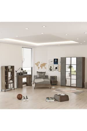 Trakya Mobilya Çarşısı Yurudesign New Home 5’Li Set Genç Odası Takımı