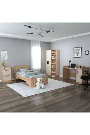 Trakya Mobilya Çarşısı Arnetti Luses 4’Lü Genç Odası Takımı