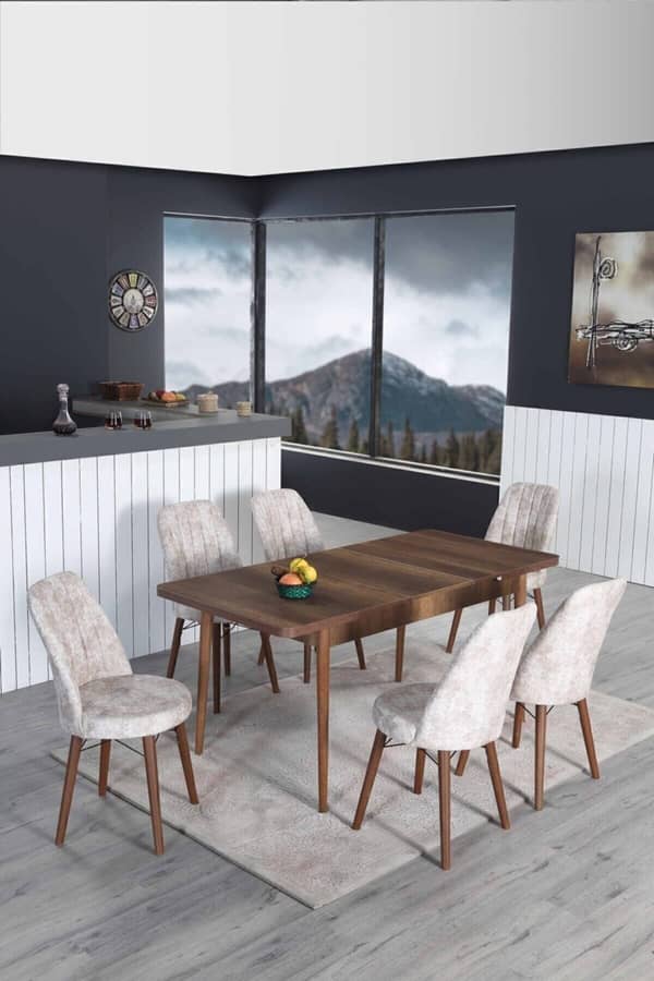 Trakya Mobilya Çarşısı Salon &Amp; Mutfak Yemek Masası Takımı