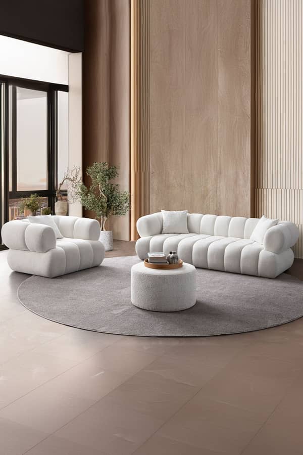 Trakya Mobilya Çarşısı Mb Garden Furniture Simetri Metal Koltuk Takımı