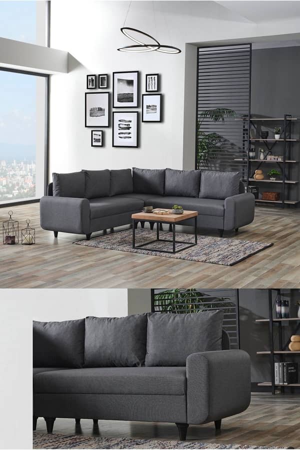 Trakya Mobilya Çarşısı Kagu Corner Flavia Plus Köşe Takımı
